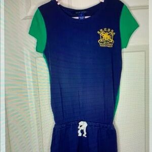 Polo by Ralph Lauren Kids Swim One Piece - Navy and Green